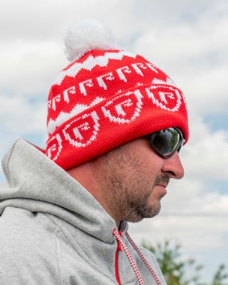 Fox Rage Voyager Christmas Bobble Hat - 